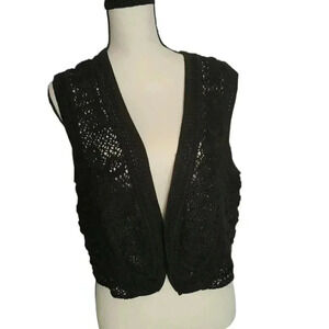 Chico's Ethnic Soutache Vest Size 2 NWT